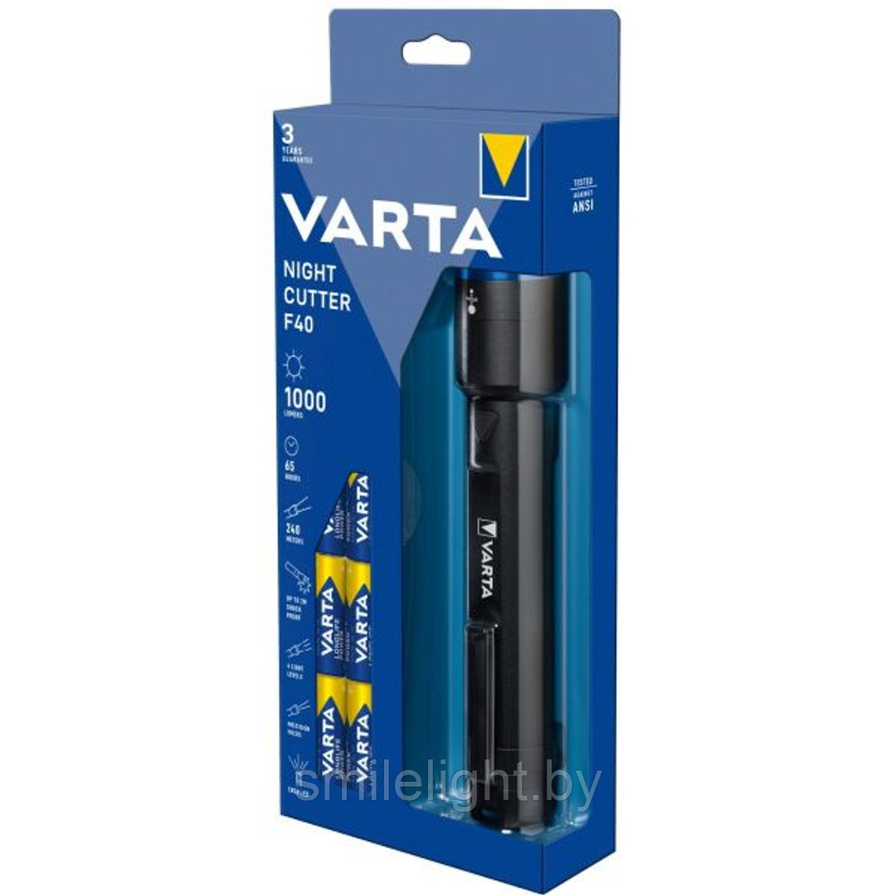 Фонарь VARTA Night Cutter F40 6xAA  Bl.1