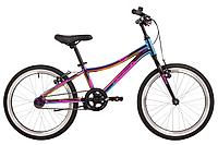 Детский велосипед Novatrack Katrina V 20 2024 207AKATRINA1V.GVL4 (фиолетовый металлик)