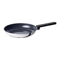 IKEA/ МИДДАГСМАТ сковорода, 24 см, антипригарное покрытие/нержавеющая сталь