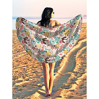 Парео и пляжный коврик «Краски природы», d = 150 см