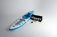 Доска SUP Board надувная (Сап Борд) Zipper BORNLINE 12'6'' (384см) Touring Blue