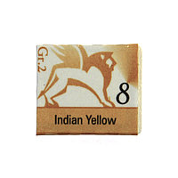 Краски акварельные "Renesans", 08 желтый индийский, кювета