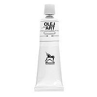 Краски масляные Renesans "Oils for art", 01 белила цинковые, 60 мл, туба