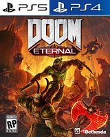 Sony Игра DOOM Eternal для PS4 /ДУМ Этернал для ПС4 / Совместима с PlayStation 5
