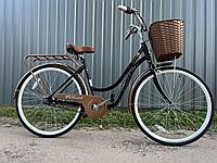 Велосипед дорожный Switch Lady Bike 3sp ПЛАНЕТАРНАЯ ВТУЛКА 3 скорости (черный)