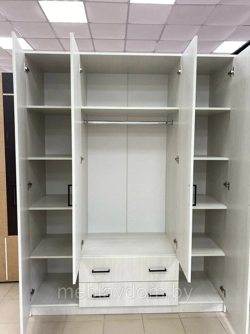 Шкаф для одежды ШК 1 NN мебель (1,6м.) - фото 6 - id-p193336256