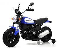 Детский электромотоцикл RiverToys Z111ZZ синий