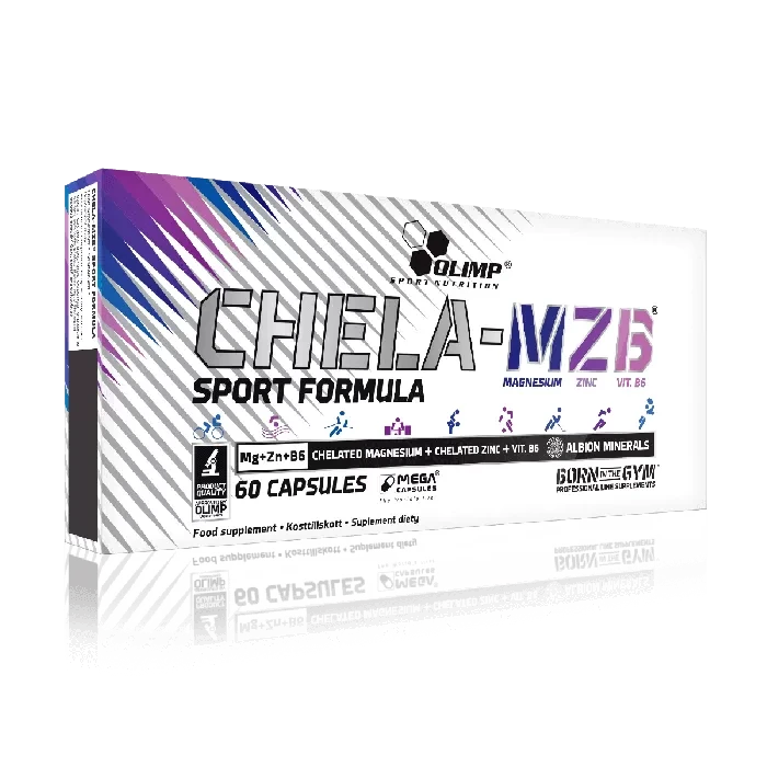 Витамины Chela MZB Sport Formula Mega Caps, Olimp - фото 1 - id-p222636461