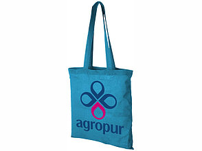 Сумка хлопковая Carolina, морская волна, фото 2