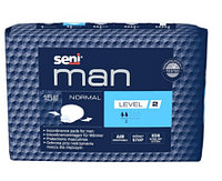 Cпециальные вкладыши для мужчин Seni Man Normal Level 2 (средний уровень), 15 шт