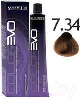 Крем-краска для волос Selective Professional Colorevo 7.34 / 84734