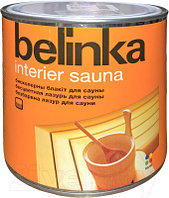 Лазурь для древесины Belinka Interier Sauna