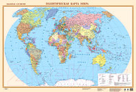 Настенная карта Белкартография Политическая 100x68см