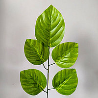 Ветка 6 листьев 53 см, светло-зеленый