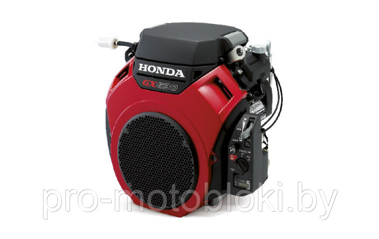 Бензиновый двигатель Honda GX630 вал под шпонку 25 мм (21,1 л.с.)