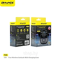Беспроводные наушники AWEI T39 TWS Цвет : черный