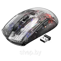 Мышь игровая беспроводная Hoco DI52 (500 мАч,2400dpi) цвет: черный
