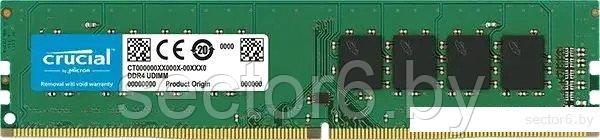 Оперативная память Crucial 8ГБ DDR4 3200 МГц CT8G4DFS832AT, фото 2