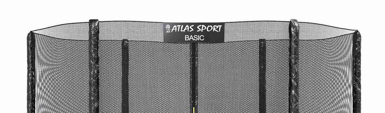 Батут Atlas Sport 252 см - 8ft Basic (с лестницей, внешняя сетка, сливовый) - фото 4 - id-p226662755