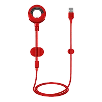 Кабель-держатель Baseus Car Mount USB Cable Lightning to USB Красный