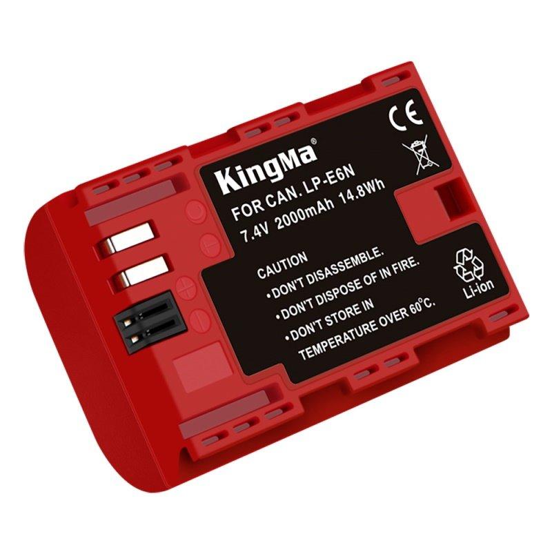 Аккумулятор KingMa LP-E6N 2000mAh - фото 3 - id-p226743611