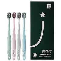 Зубные щетки PWX Wide Soft Brush 12 шт. (Зеленая/Серая/Голубая/Розовая)