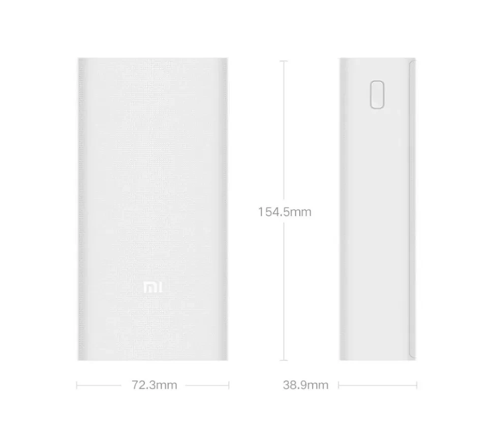 Внешний аккумулятор Xiaomi Mi Power Bank 3 30000mAh Белый - фото 8 - id-p226740424