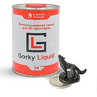 Фотополимерная смола Gorky Liquid Reactive, черная (1 кг)