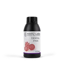 Фотополимер HARZLabs Dental Pink, розовый (0,5 кг)