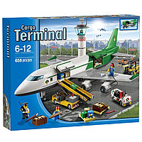 Конструктор Грузовой терминал King 61003, 658 дет. Сити аналог Лего 60022