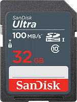 Карта памяти SDHC 32GB SanDisk Ultra (Class 10) UHS-I 100x