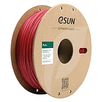 Катушка пластика PLA+ ESUN 1.75 мм 1кг., ярко-красная