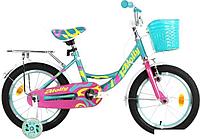 Детский велосипед Krakken Molly 16 2021 (бирюзовый)