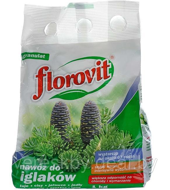 Удобрение "Флоровит" для хвойных мешок с шишками 1 кг - фото 1 - id-p195498435