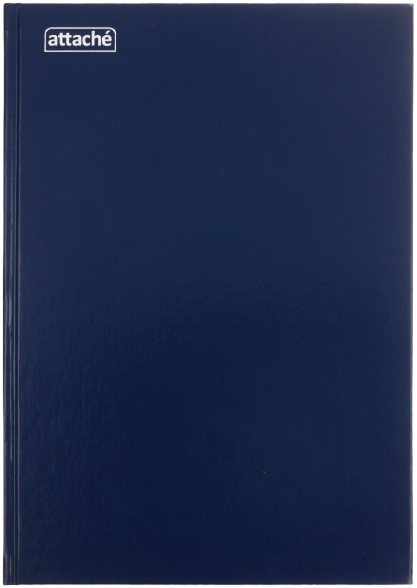 Книга учета Attache 200*290 мм, 96 л., линия, синяя - фото 3 - id-p225000057