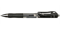 Ручка гелевая автоматическая Attache Hammer корпус прозрачный с черным, стержень черный