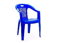 Пластиковое кресло Комфорт-1 (синий)