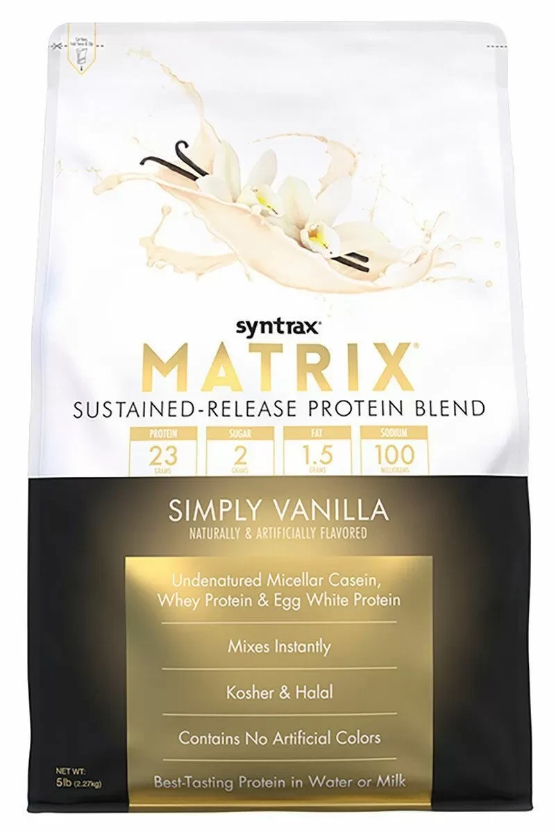 Протеин Matrix 2.0 Syntrax, 907 г, банан со сливками - фото 1 - id-p222636810