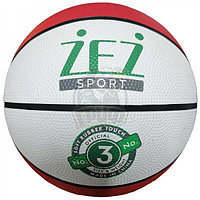 Мяч баскетбольный любительский Zez Sport Indoor/Outdoor №3 (красный) (арт. Z23-3-K)
