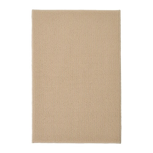 IKEA/  ФИНТСЕН коврик для ванной, 40x60 см, бежевый