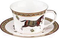 Чашка с блюдцем Lefard Лошадь 760-041