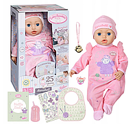 Кукла интерактивная Baby Annabell 706305 "Active Annabell ", 43 см оригинал