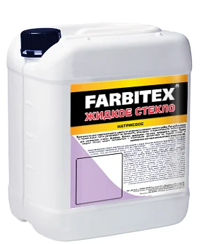 Жидкое стекло (1,3кг ) FARBITEX, фото 2