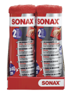 - Sonax Салфетка из микроволокна для ухода за лакокрасочным покрытием 2шт (416241)