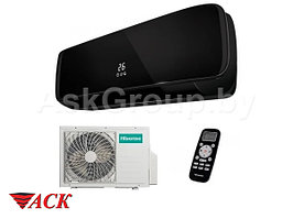 Кондиционер настенный Hisense BLACK CRYSTAL Classic A AS-13HW4SVDTG5В  трубы 1/4 +1/2