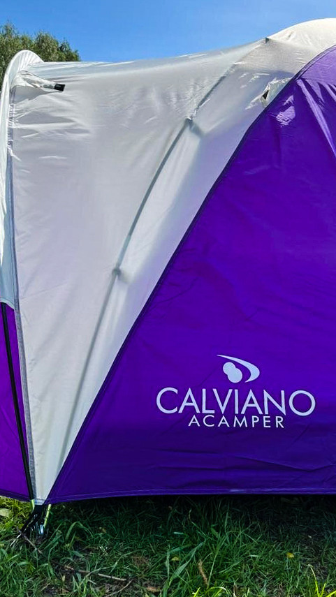 Кемпинговая палатка Calviano Acamper Acco 3 (фиолетовый) - фото 7 - id-p226662726