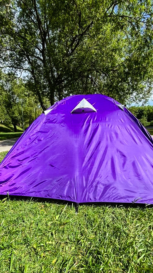 Кемпинговая палатка Calviano Acamper Acco 3 (фиолетовый) - фото 8 - id-p226662726