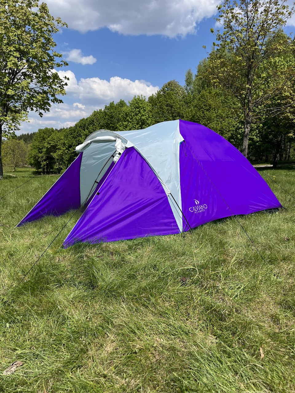 Кемпинговая палатка Calviano Acamper Acco 3 (фиолетовый) - фото 10 - id-p226662726