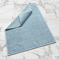 Полотенце-коврик для ванной комнаты Эколайн "ECOTEX" 50х70 голубой
