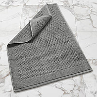 Полотенце-коврик для ванной комнаты Эколайн "ECOTEX" 50х70 серый